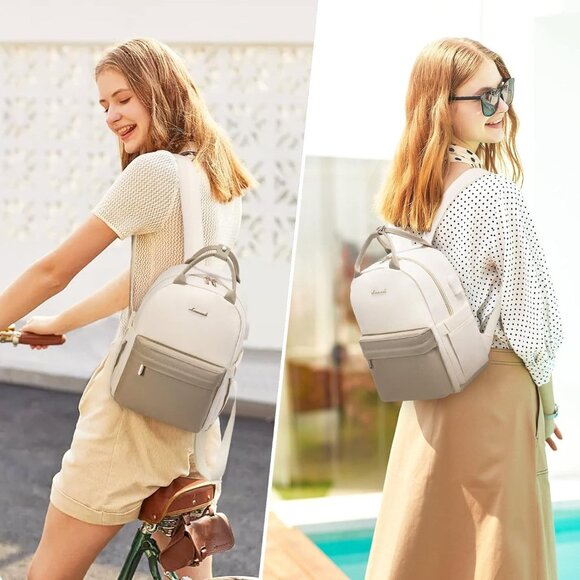 Mini Backpack Purse for Women Small Backpack with USB Charging Port main image 6